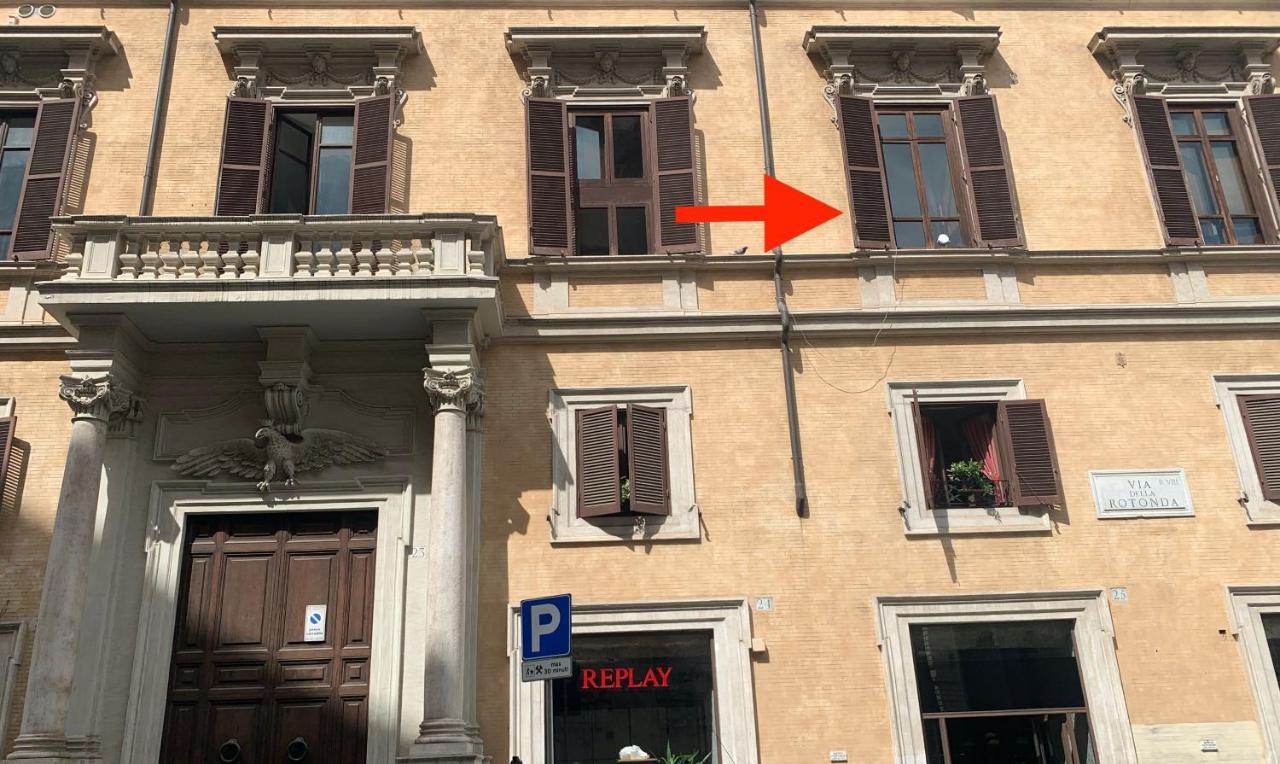 Rotonda 23 - Pantheon View Leilighet Roma Eksteriør bilde